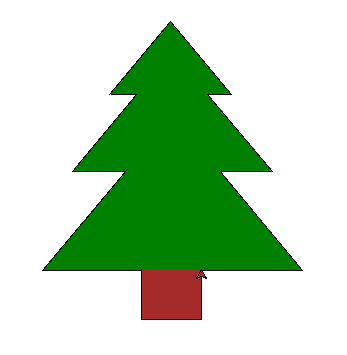 Undecorated tree